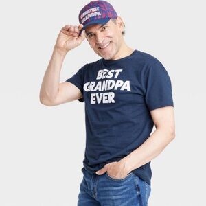 IML Best Grandpa Ever Short Sleeve Graphic T-Shirt